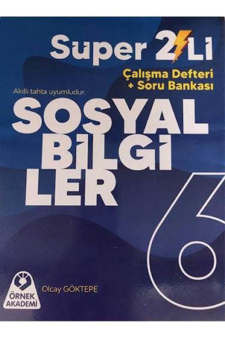 Örnek Akademi Yayınları 6. Sınıf Süper 2'li Sosyal Bilgiler Seti
