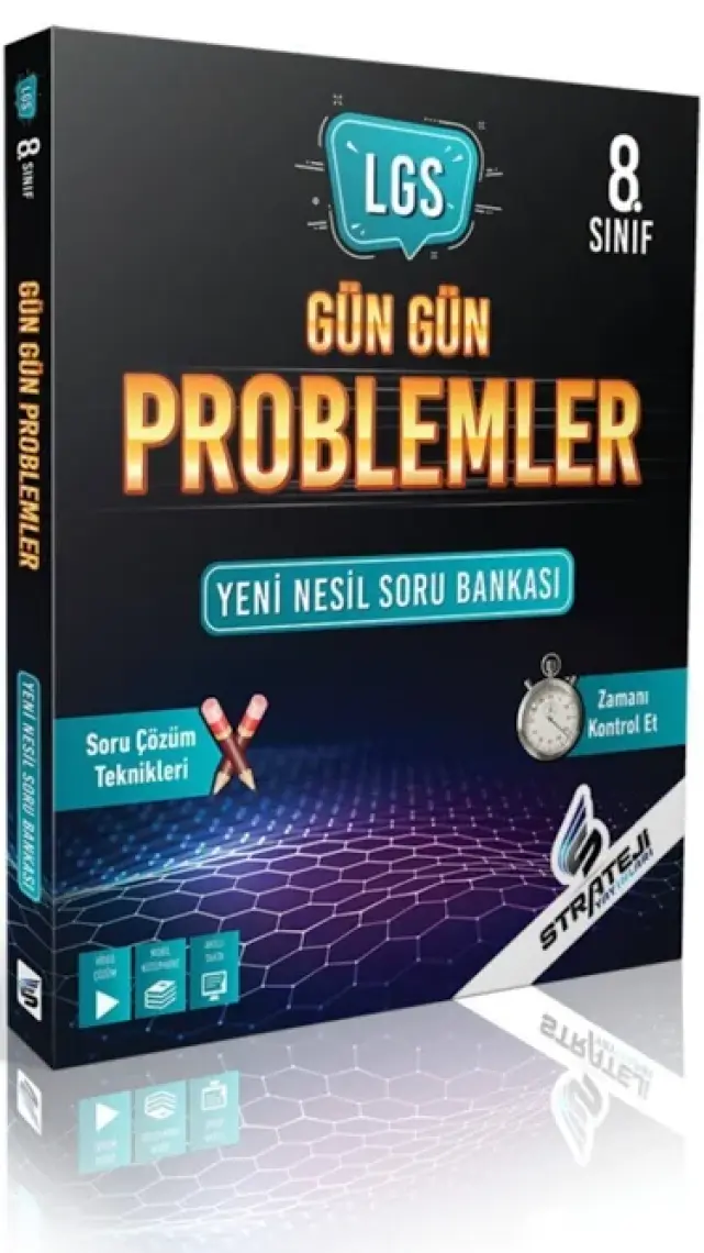 Strateji Yayınları 8.sınıf Lgs Gün Gün Problemler Soru Bankası