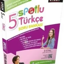 Sadık Uygun Yayınları 5. Sınıf Yeni Spotlu Türkçe Soru Bankası + Kavram Haritaları