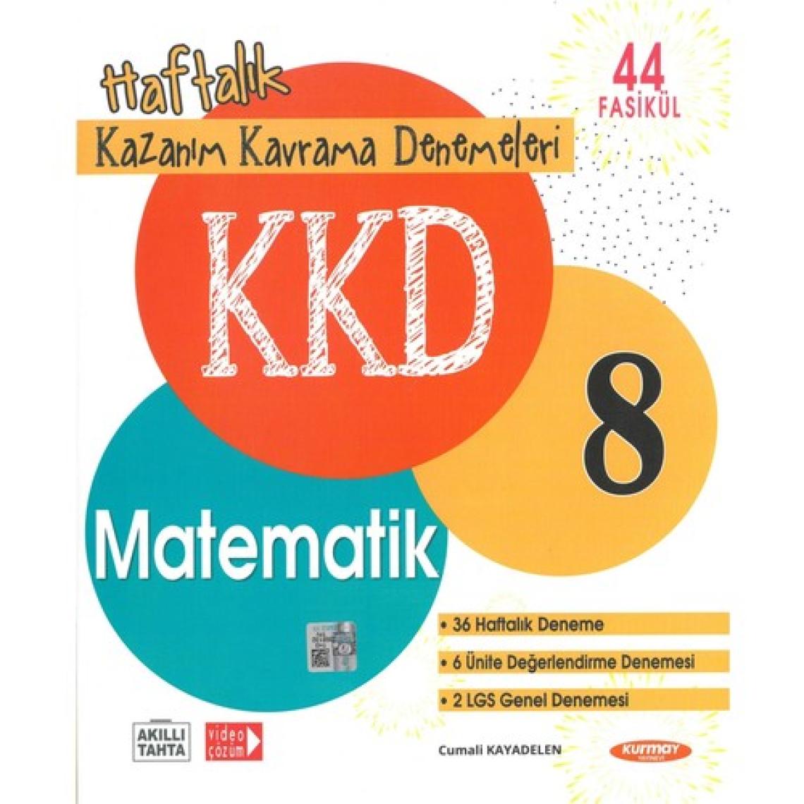 Kurmay Yayınları 8.Sınıf Kazanım Kavrama Matematik Denemeleri