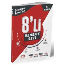Koray Varol Akademi Plus 6.Sınıf 8'li Deneme Seti