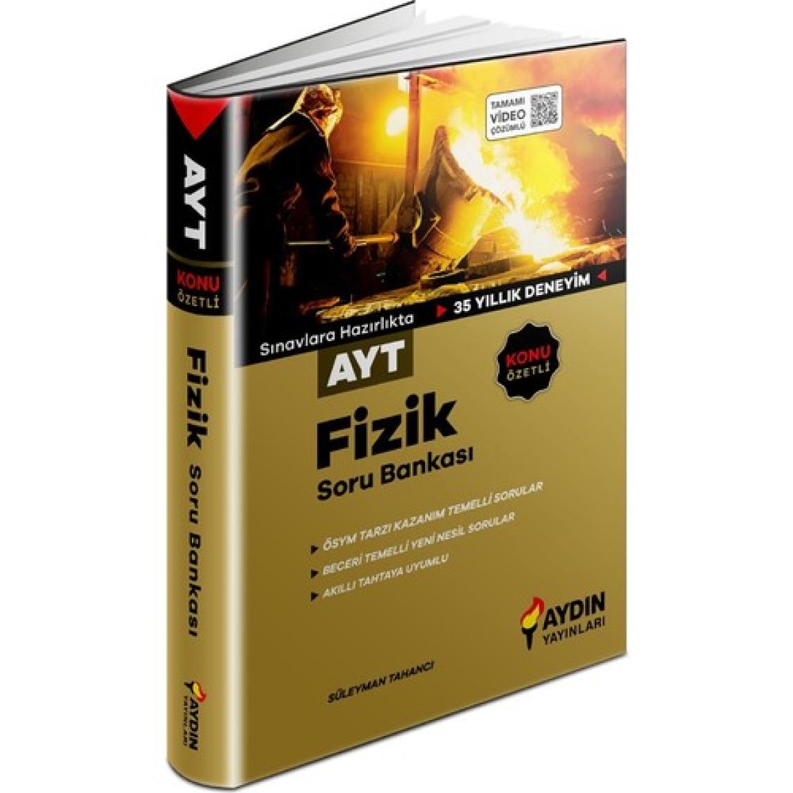 Aydın Yayınları AYT Fizik Konu Özetli Soru Bankas