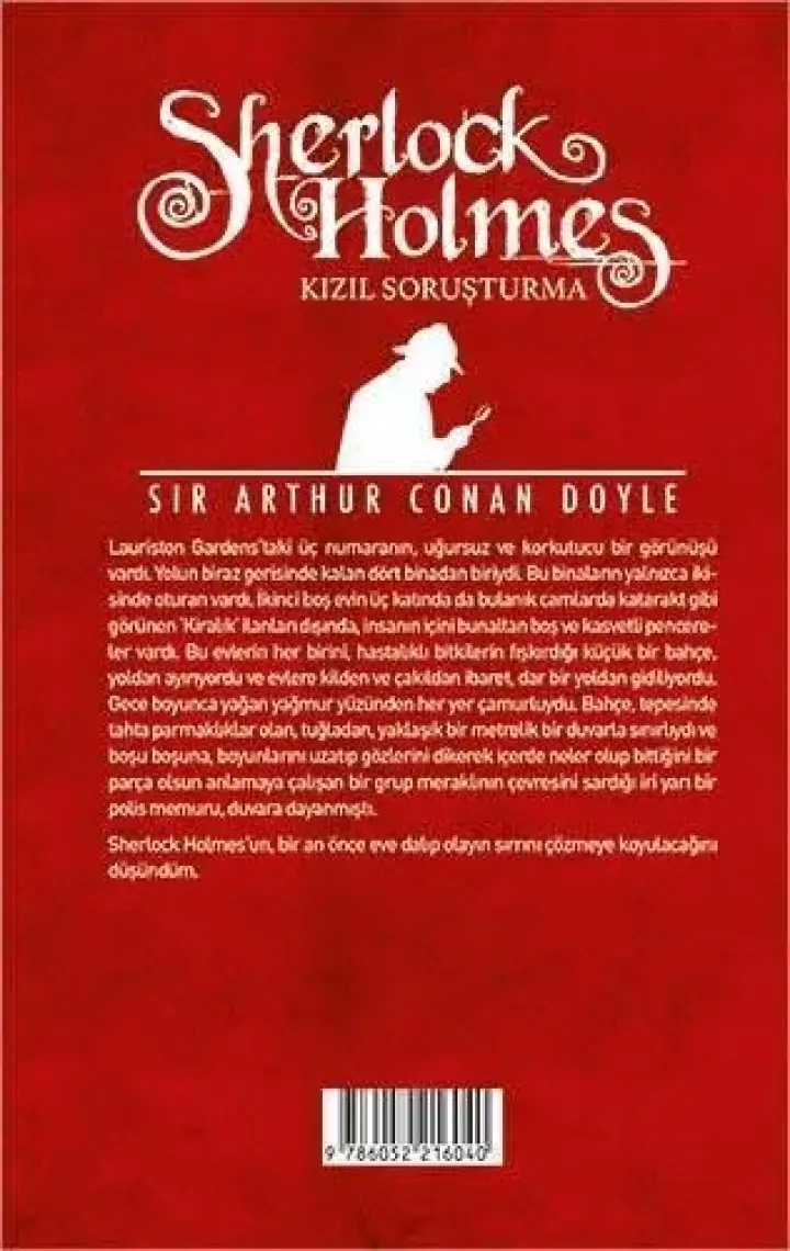Sherlock Holmes Kızıl Soruşturma - S. Arthur Conan Doyle