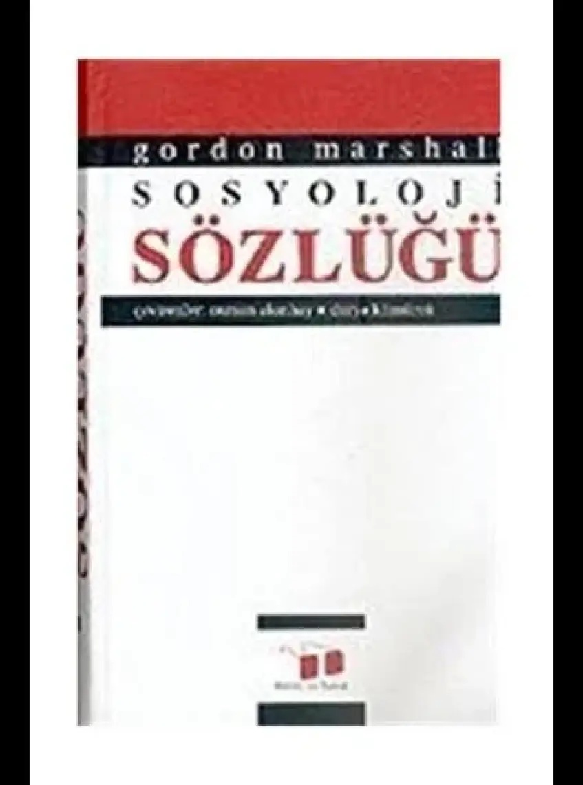 Sosyoloji Sözlüğü