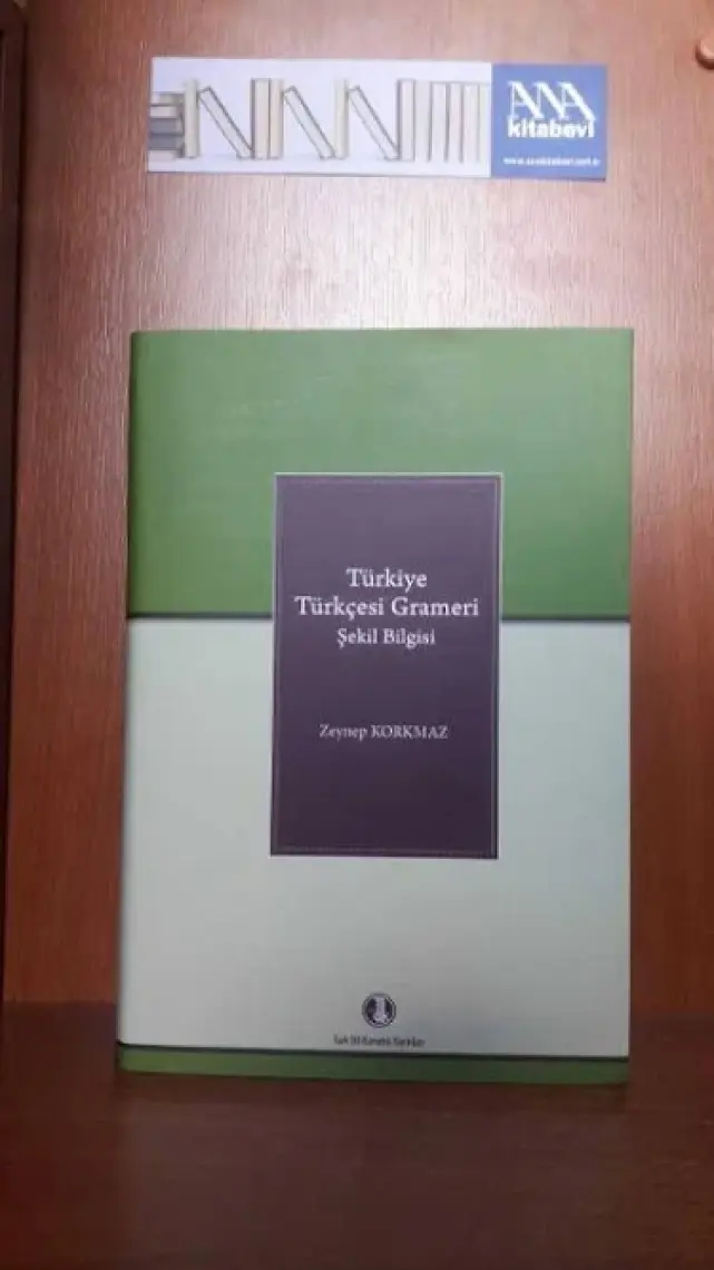 Türk Dil Kurumu Yayınları Türkiye Türkçesi Grameri Şekil Bilgisi