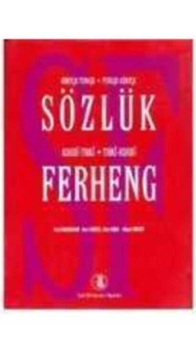 Türk Dil Kurumu Yayınları Kürtçe-Türkçe Türkçe-Kürtçe Sözlük / Kurdi-Tırki Tırki-Kurdi Ferheng