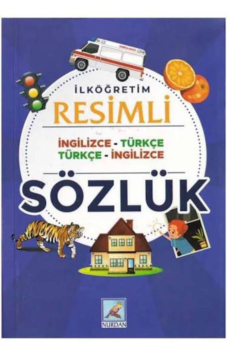 Nurdan Yayınları İlköğretim Resimli İngilizce -Türkçe Sözlük