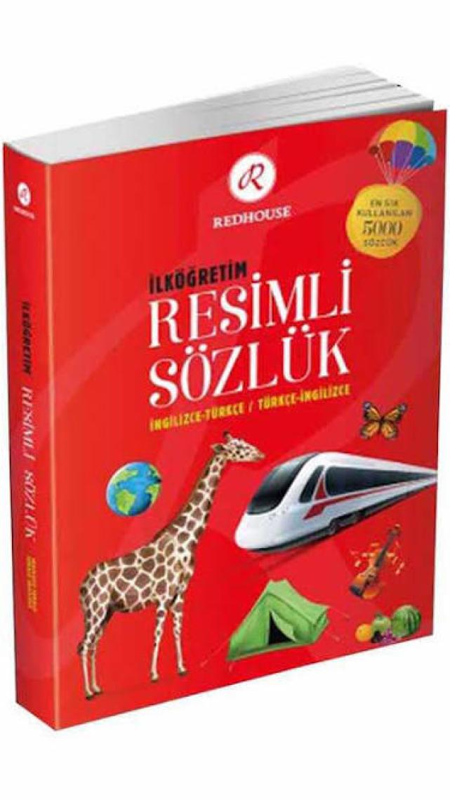 Nurdan Yayınları İlköğretim Resimli İngilizce -Türkçe Sözlük