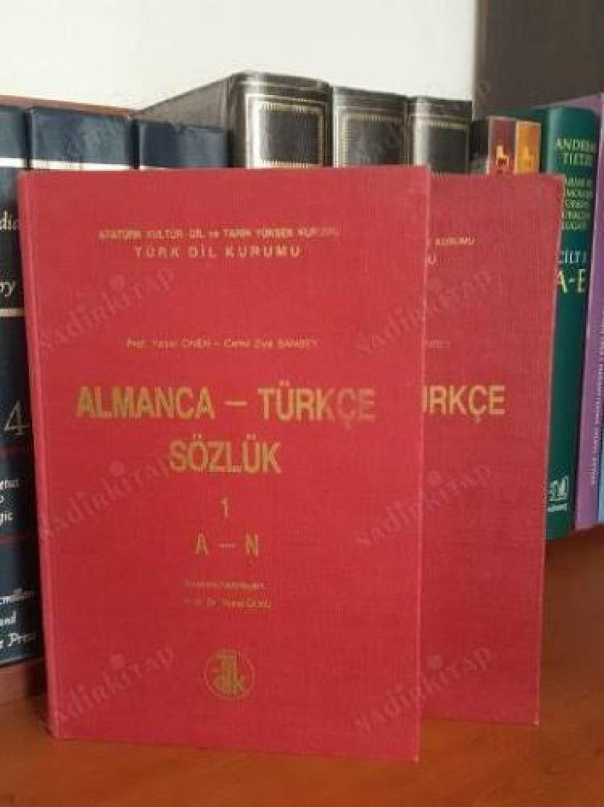 Türk Dil Kurumu Yayınları Almanca-Türkçe Sözlük