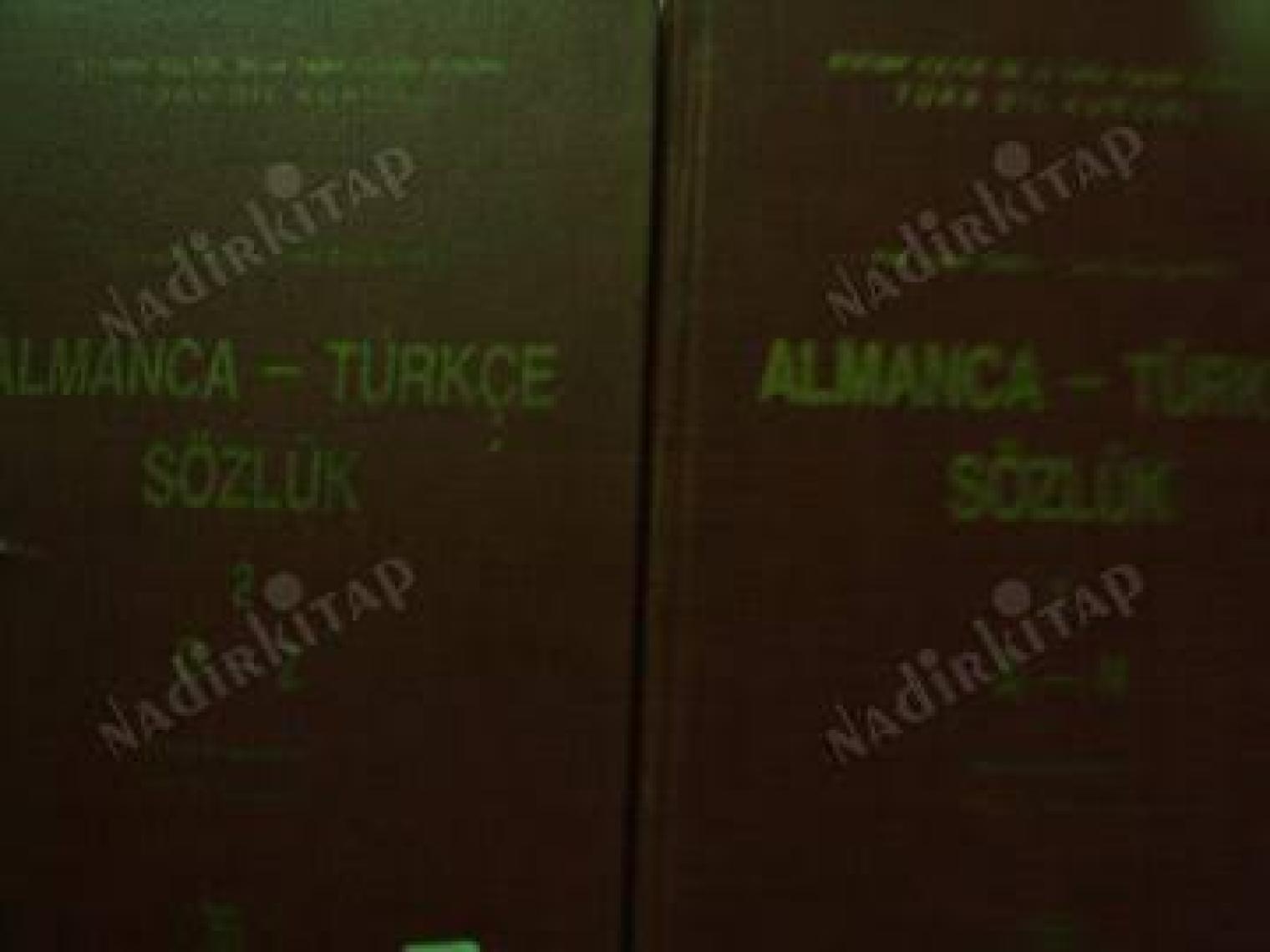 Türk Dil Kurumu Yayınları Almanca-Türkçe Sözlük