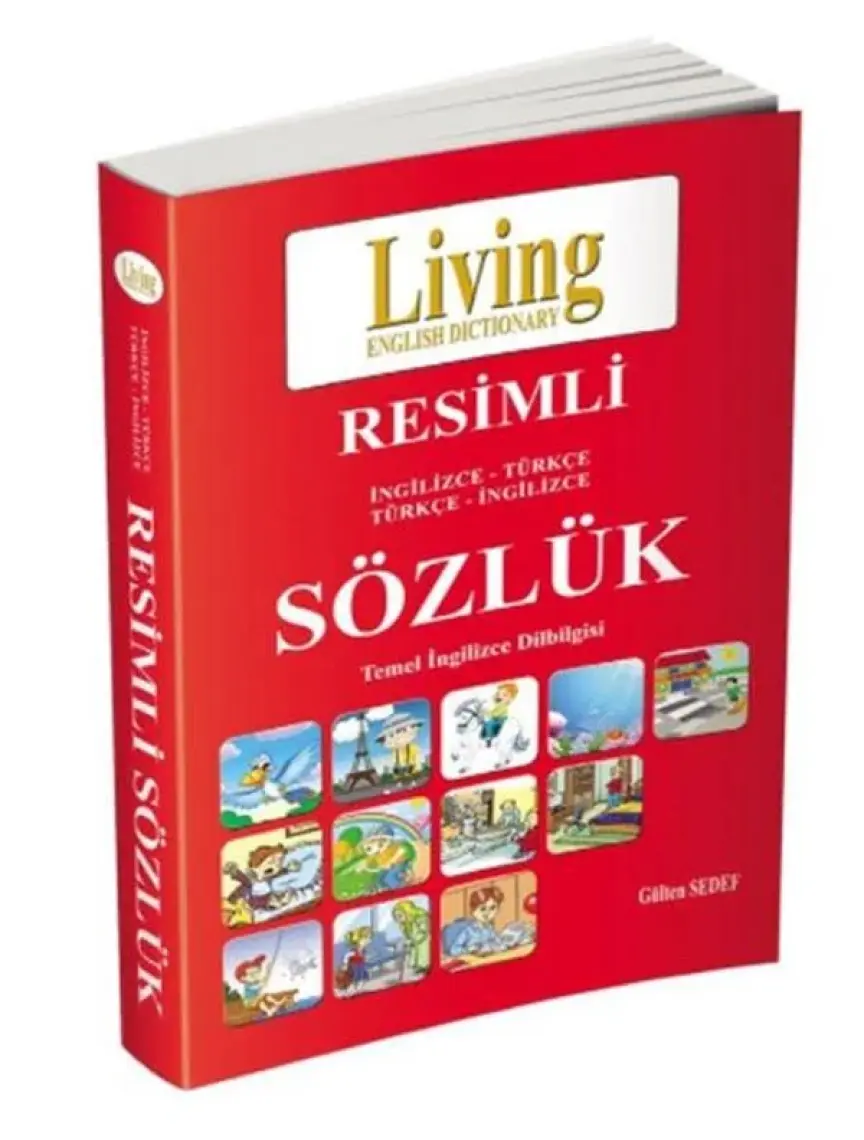 Living Purple İngilizce Türkçe Türkçe İngilizce Resimli Sözlük-Gülten Sedef