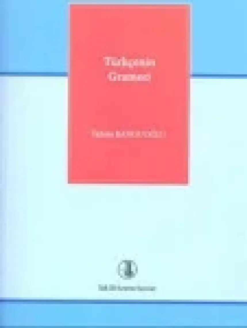 Türk Dil Kurumu Yayınları Türkçenin Grameri
