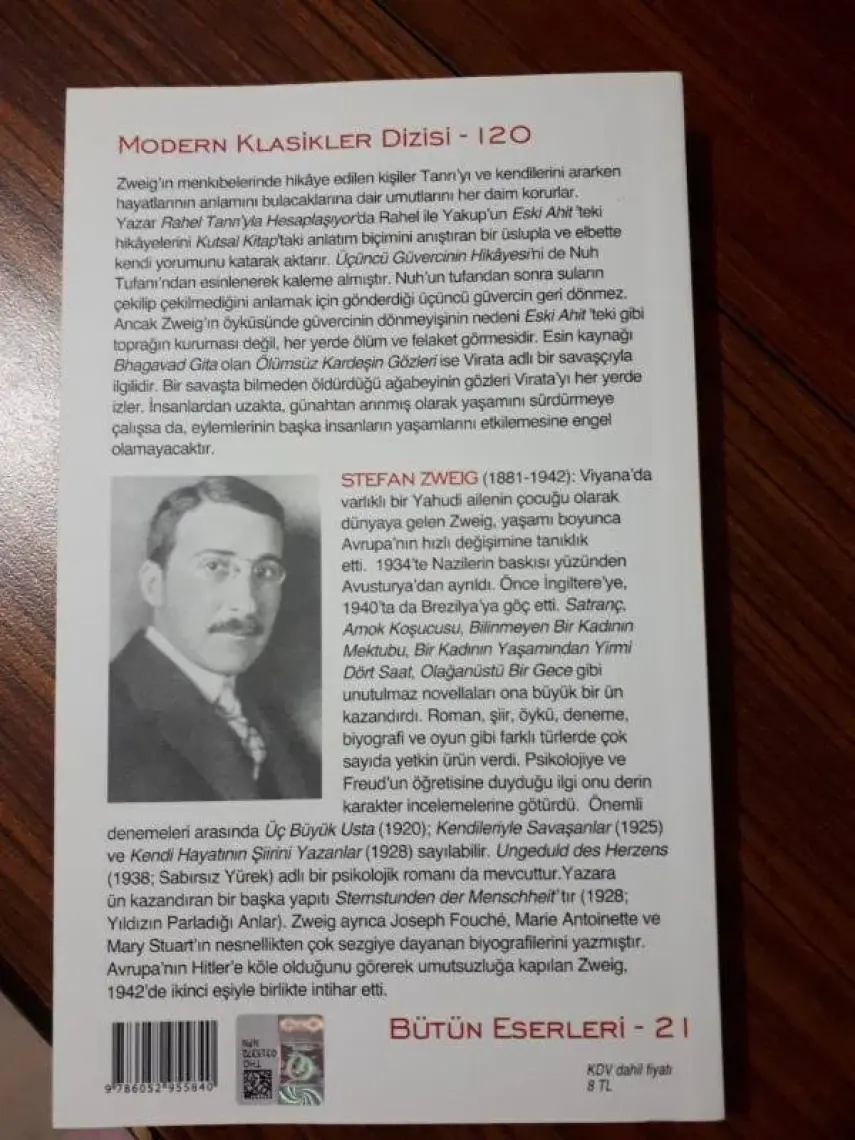 Rahel Tanrı'yla Hesaplaşıyor - Stefan Zweig