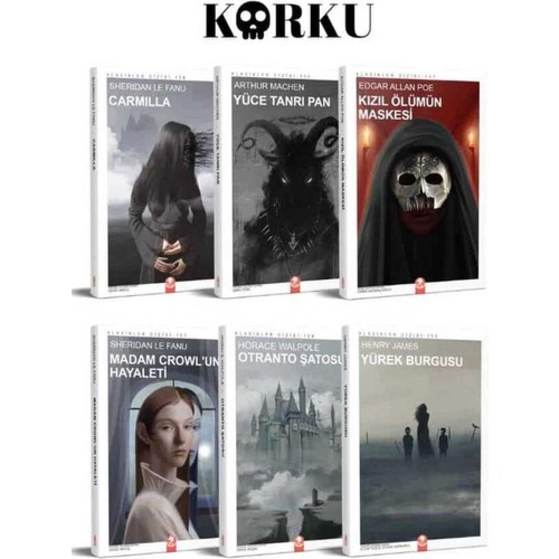 Kızıl Panda Yayınevi Korku Seti - 1 (6 Kitap)