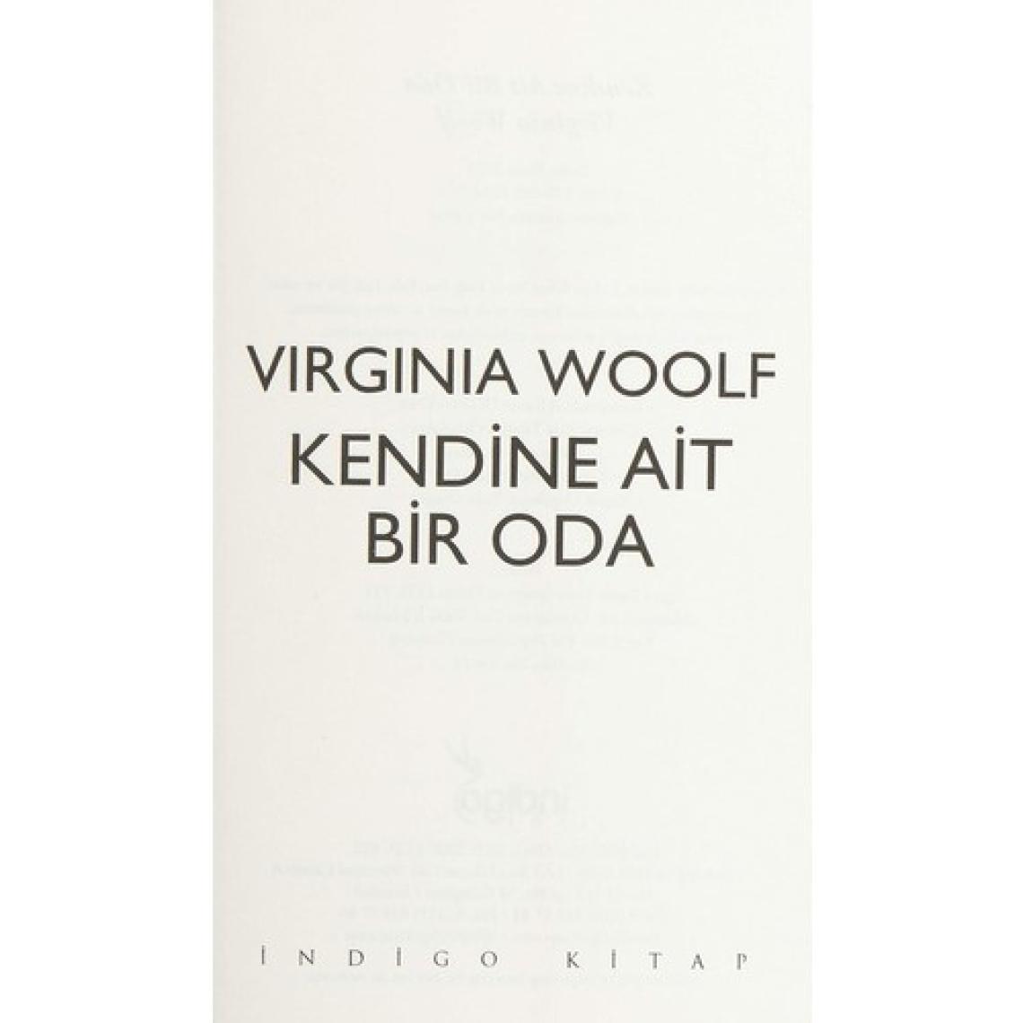 Kendine Ait Bir Oda - Virginia Woolf