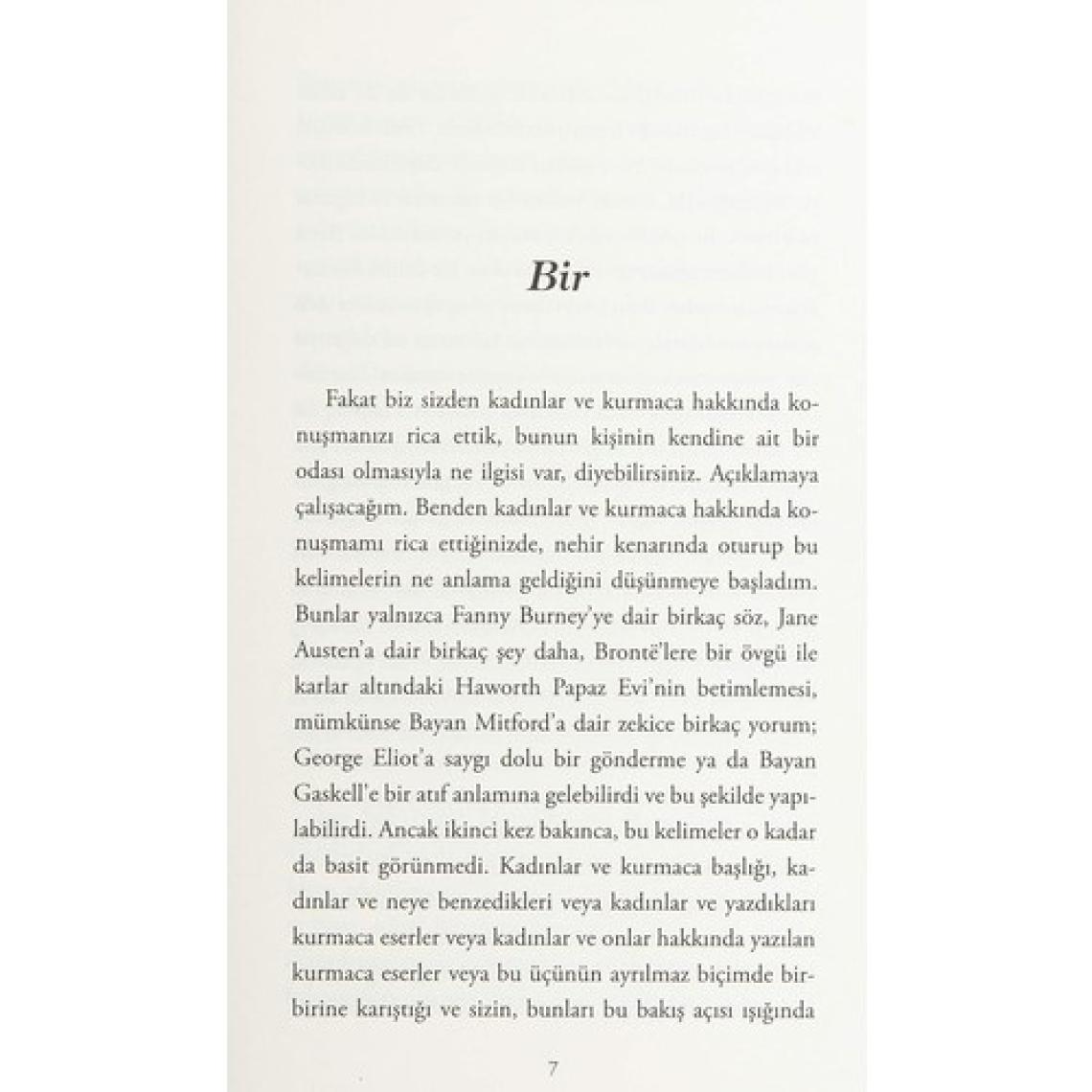 Kendine Ait Bir Oda - Virginia Woolf