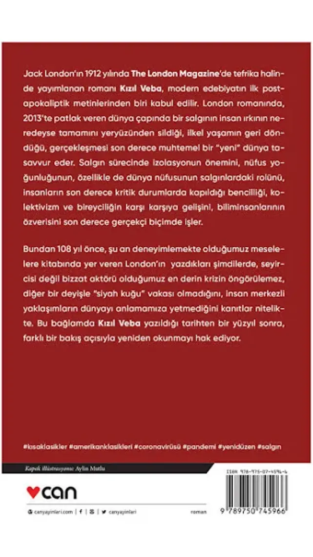 Kızıl Veba - Jack London