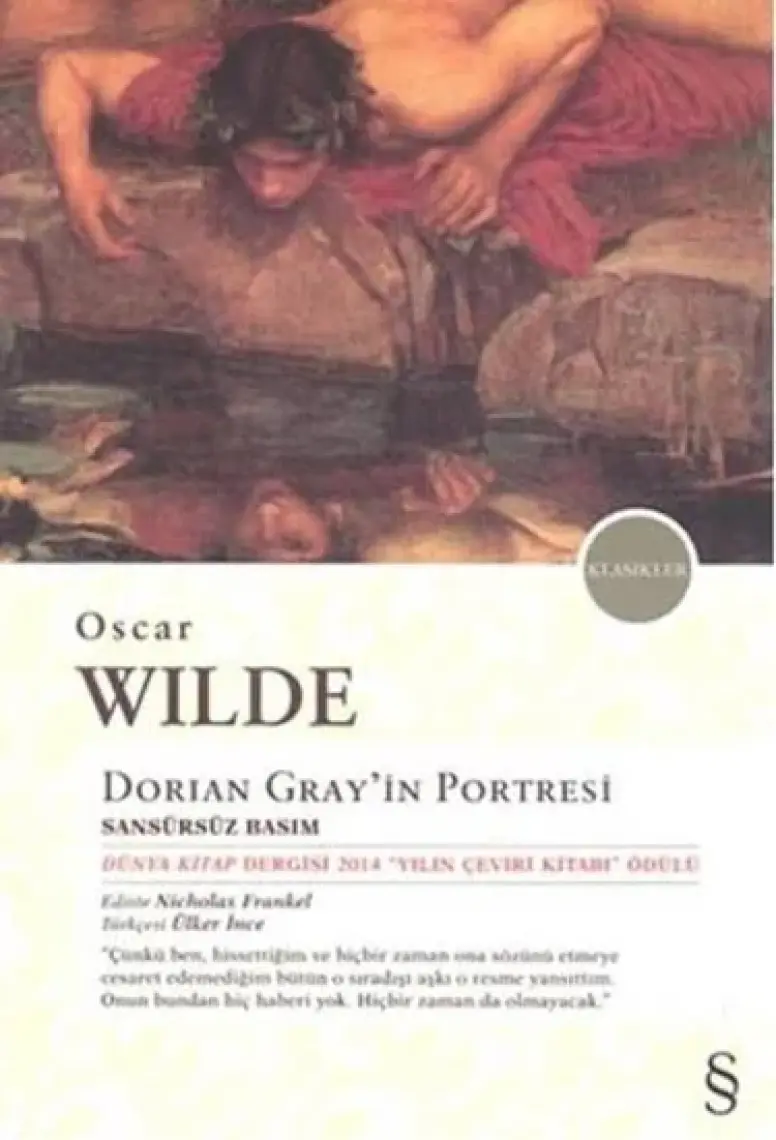 Dorian Gray'in Portresi Sansürsüz Basım - Oscar Wilde