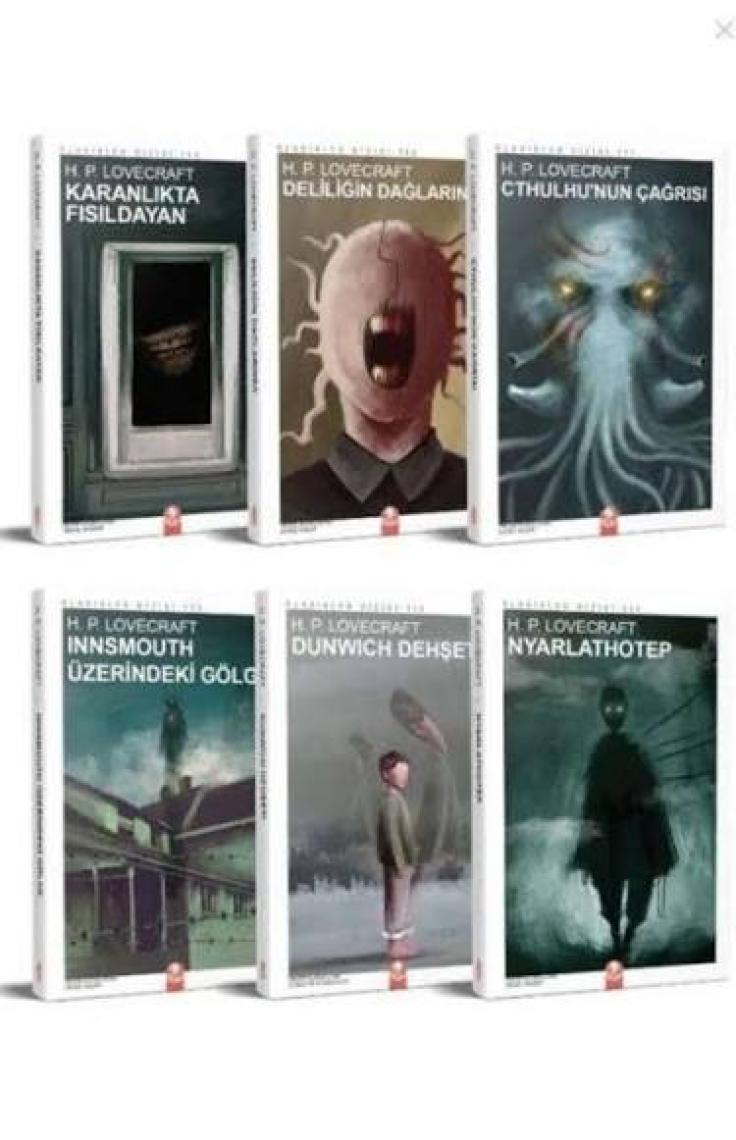 Kızıl Panda Yayınevi H. P. Lovecraft Seti - 6 Kitap