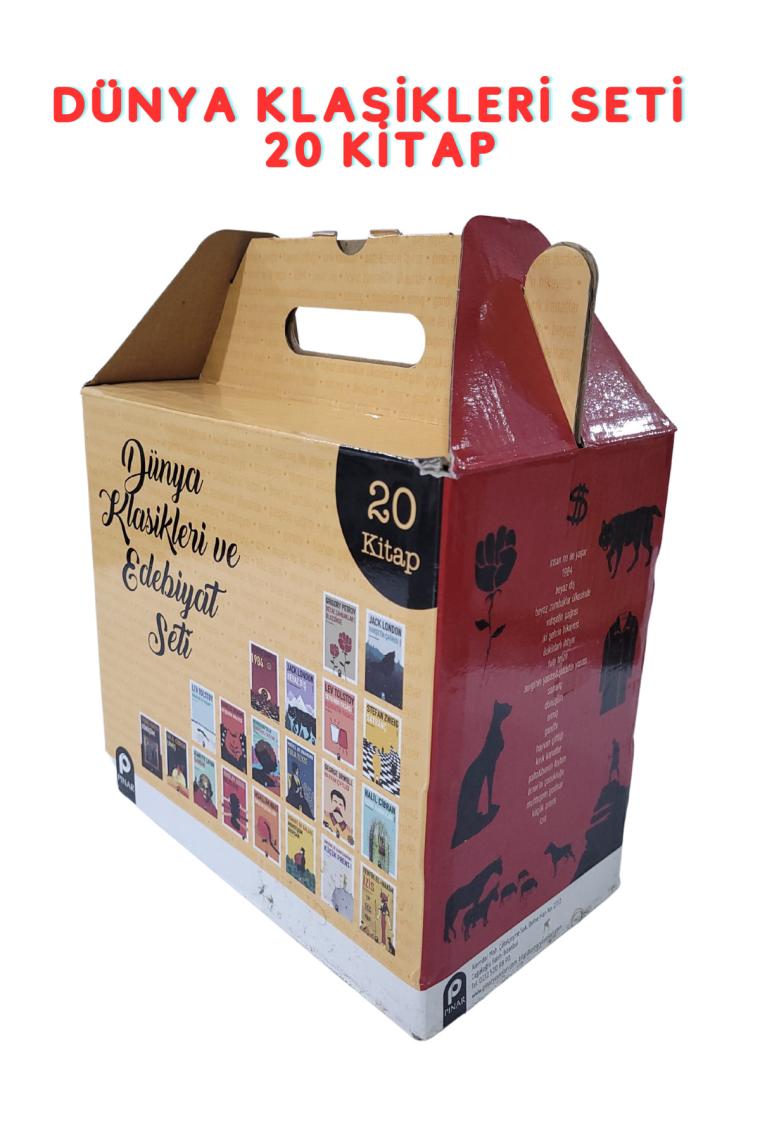 Pınar Yayınları Dünya Klasikleri Kutulu Set (20 Kitap)