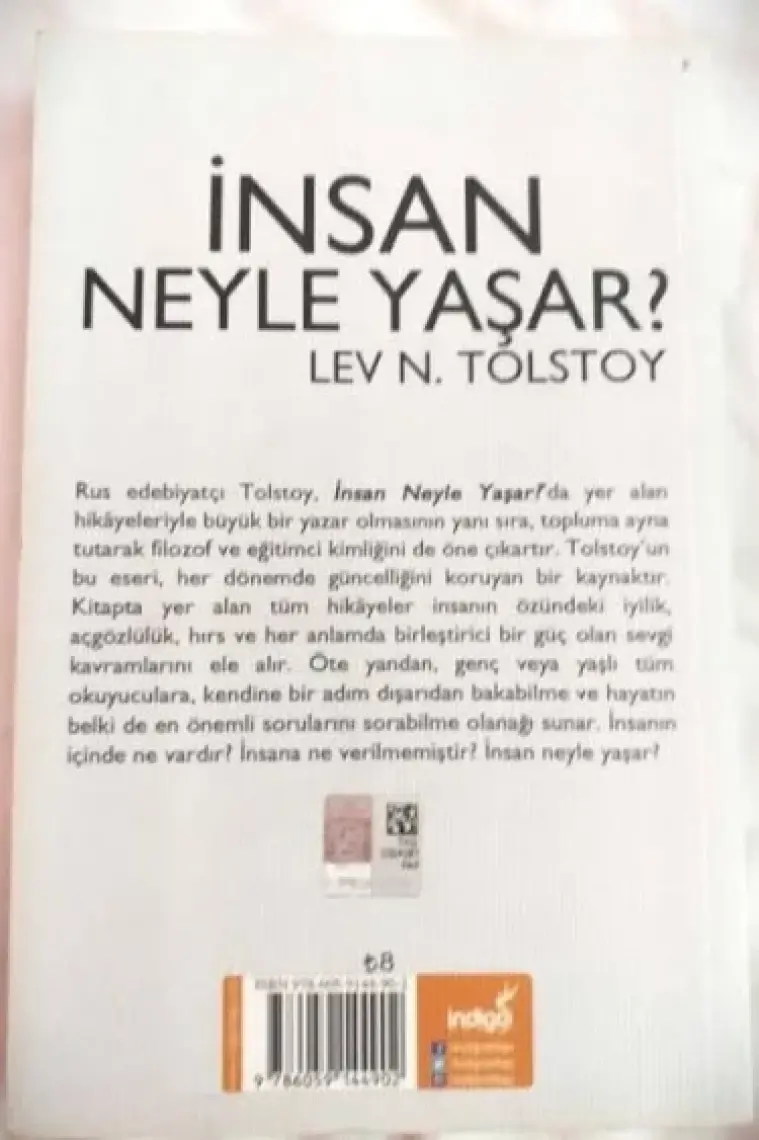 İnsan Ne İle Yaşar - Lev Nikolayeviç Tolstoy