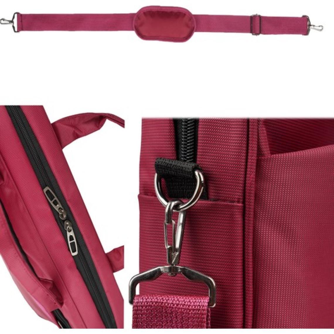 Vegmann Laptop Çantası 17.3" Notebook Bilgisayar Laptop Evrak Çantası - Bordo -Unisex