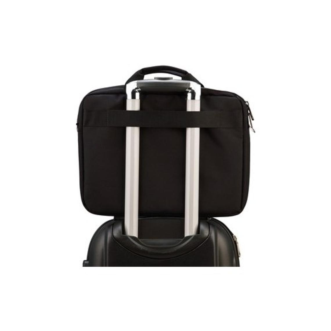 Classone TL2000 Romeo Serisi WTXpro Su Geçirmez Kumaş 15.6" Notebook, Laptop ,El Çantası- Siyah