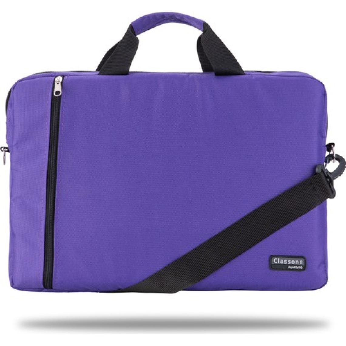 Classone WTX203 Wtxpro  Serisi 15.6 Inch Uyumlu Su Geçirmez Kumaş Macbook, Laptop , Notebook Sırt Çantası- Mor