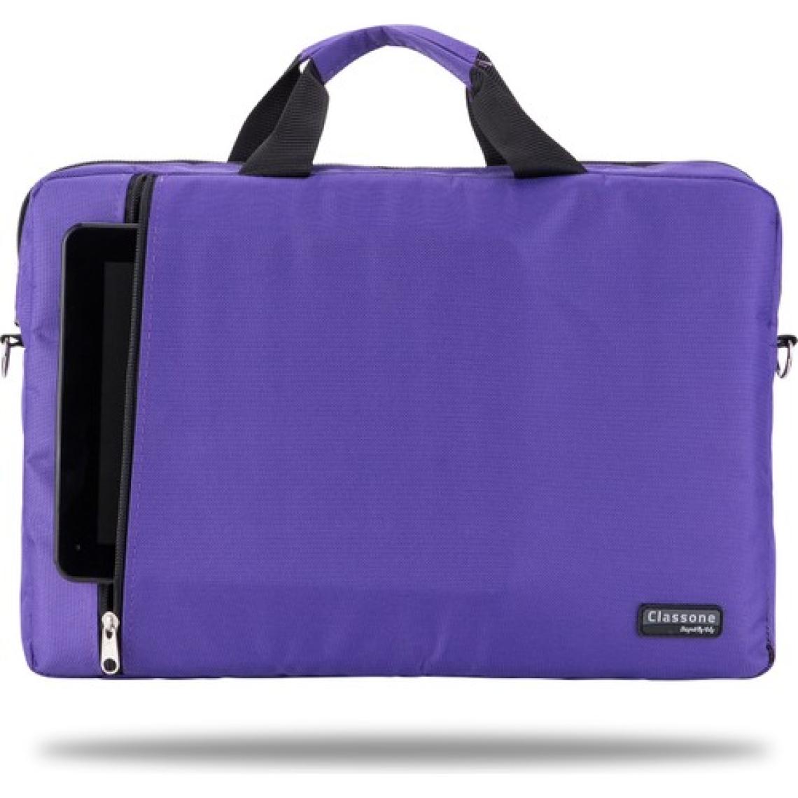 Classone WTX203 Wtxpro  Serisi 15.6 Inch Uyumlu Su Geçirmez Kumaş Macbook, Laptop , Notebook Sırt Çantası- Mor