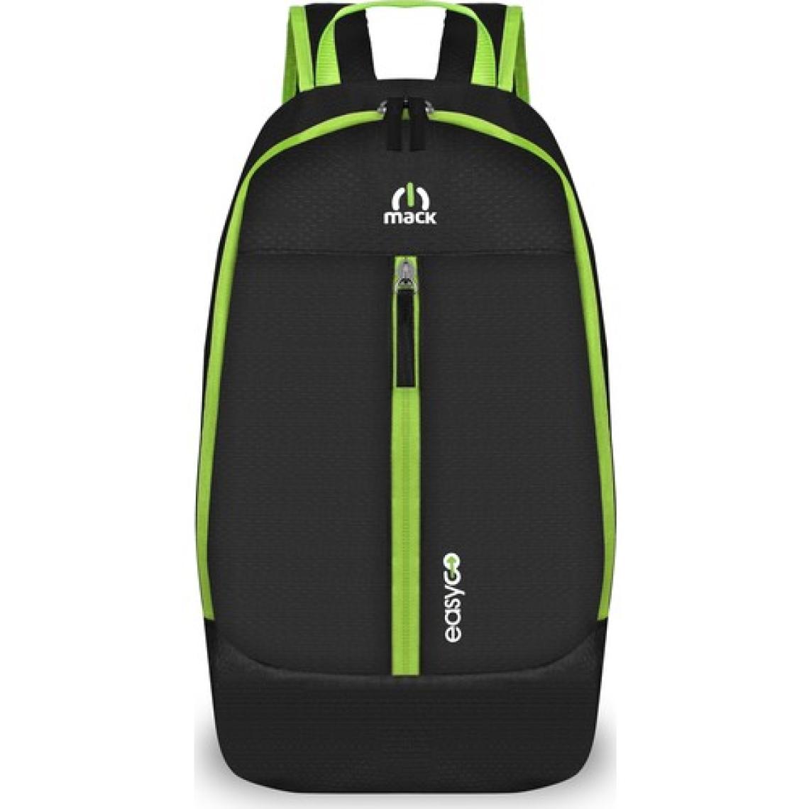 Mack Easy Go Day Pack 13-14” Siyah-Yeşil Laptop Bölmeli  Seyahat Çantası  MCC-3008