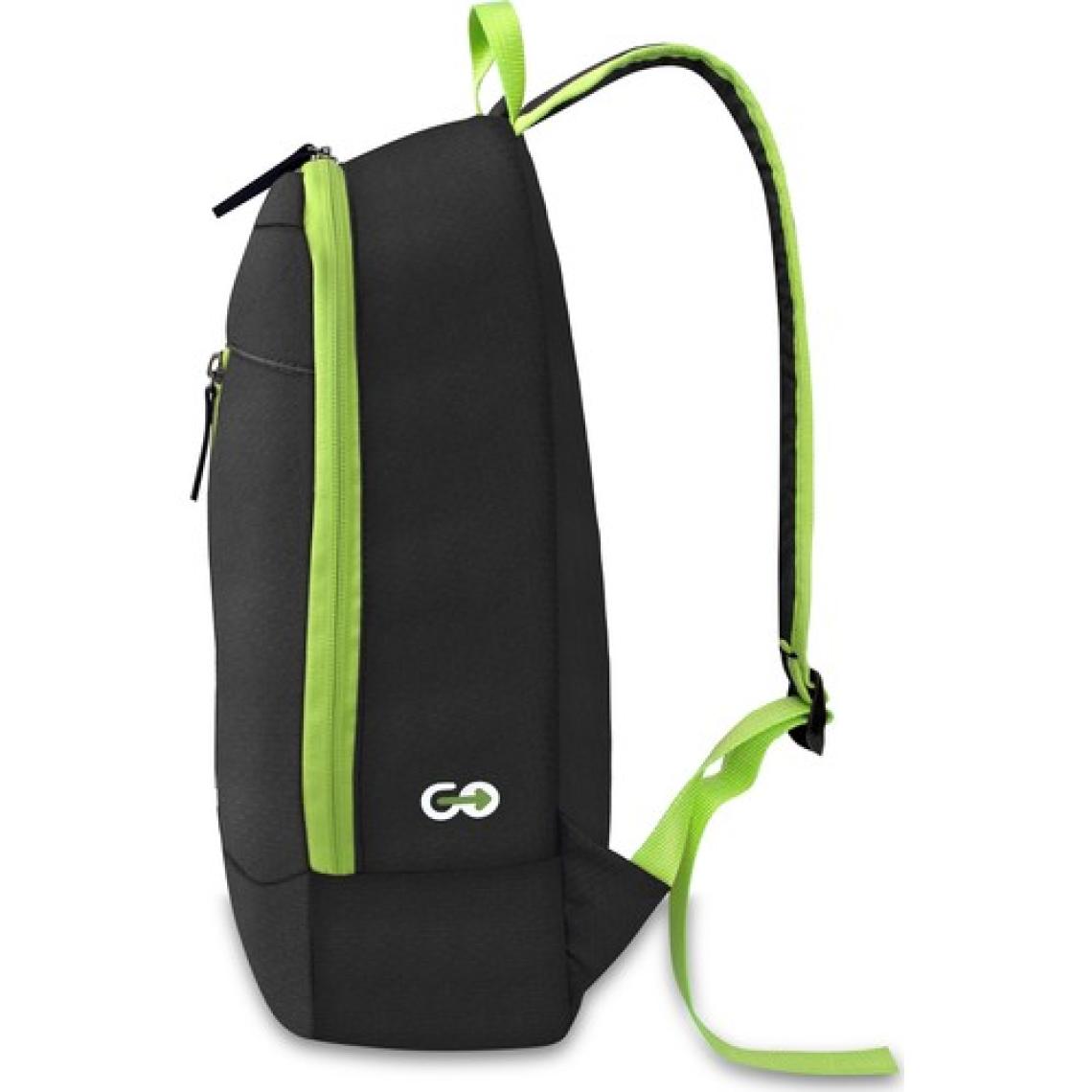 Mack Easy Go Day Pack 13-14” Siyah-Yeşil Laptop Bölmeli  Seyahat Çantası  MCC-3008