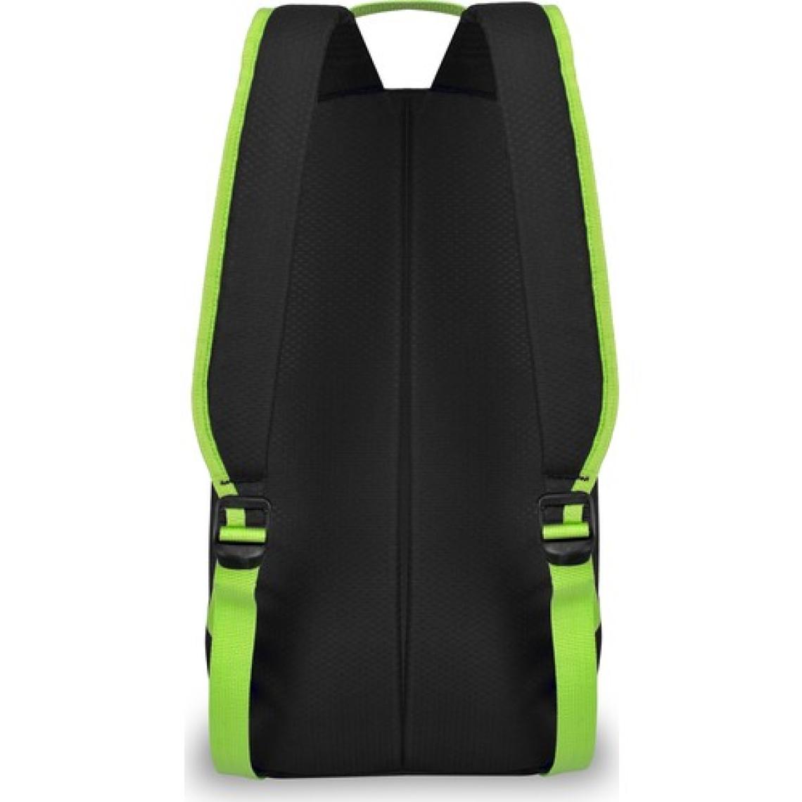 Mack Easy Go Day Pack 13-14” Siyah-Yeşil Laptop Bölmeli  Seyahat Çantası  MCC-3008