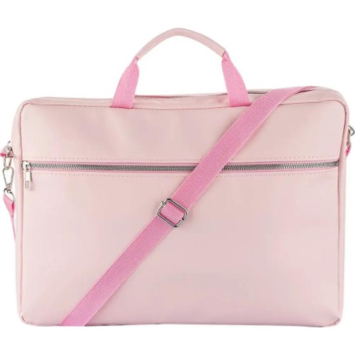 NS Reliable Notebook Laptop Macbook Evrak Çantası 13"-13.3"-14"-15.6" Inç - 400 Pembe