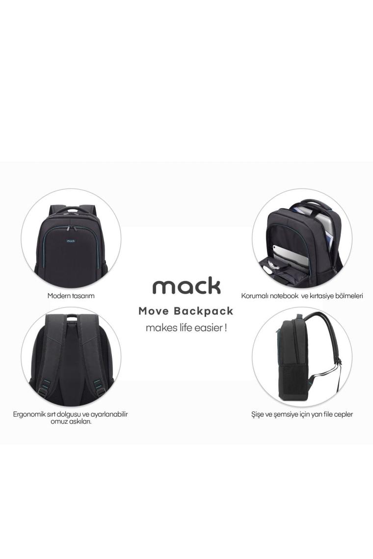 MCC-505 15.6" Move Notebook Sırt Çantası Siyah