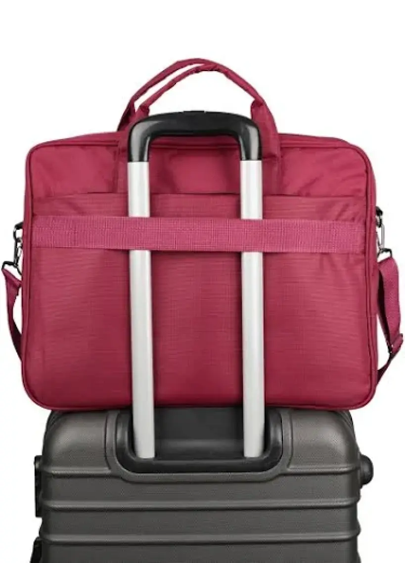 Vegmann Laptop Çantası 17.3" Notebook Bilgisayar Laptop Evrak Çantası - Bordo -Unisex