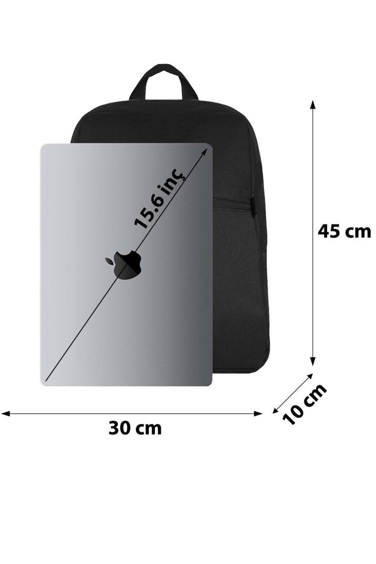 D'vers 15.6 Inç Siyah Notebook ve Laptop Sırt Çantası