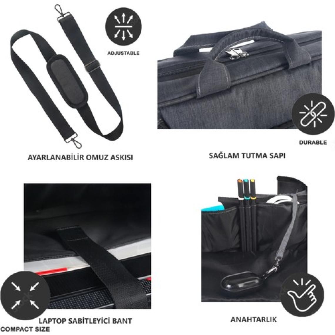 Vegmann Norma 17.3" Laptop Çantası