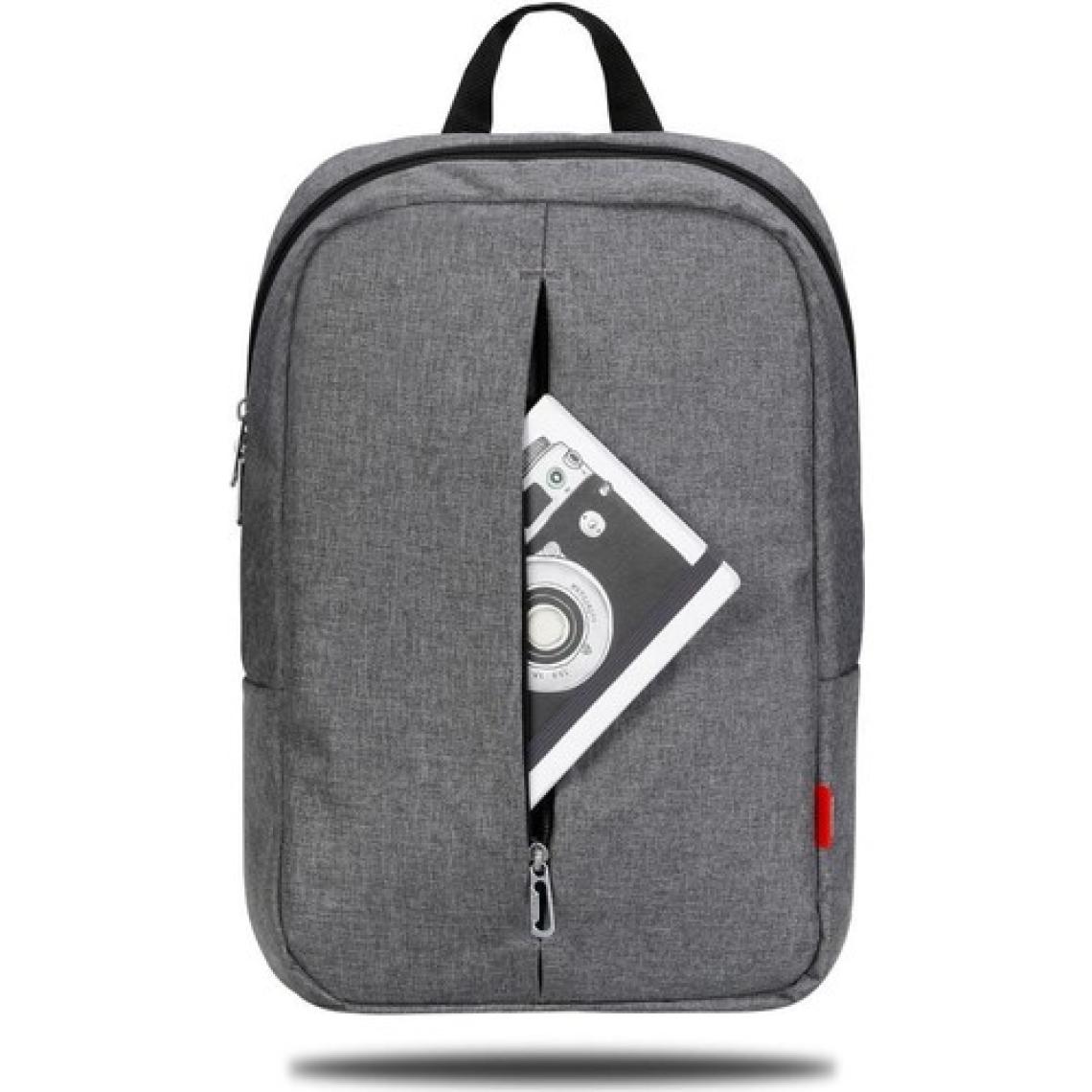 Classone PR-R164  Roma  Seris ,WTXpro Su Geçirmez Kumaş 15.6" Uyumlu  Laptop,Notebook Sırt Çantası - Gri