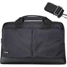 Moserini 13" - 13.3" Taban Korumalı. Omuz Askılı Macbook Air-Pro Siyah Laptop Çantası