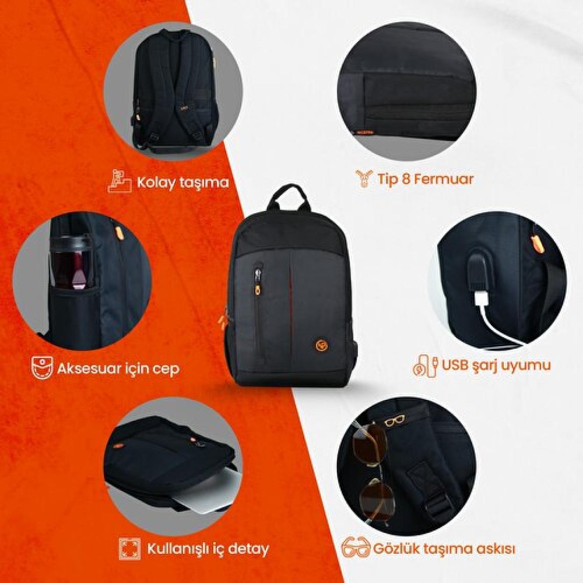 Npo Citylife Smart 16" Notebook Sırt Çantası