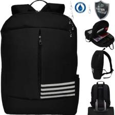 U.S.F Notebook Bilgisayar 17'' Ped Korumalı Laptop Sırt Çantası Su ve Sıvı Geçirmez Kumaş