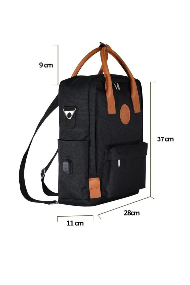 Npo Dailylife 16" Unisex Smart Notebook Günlük Sırt Çantası-Pembe (DL01P)