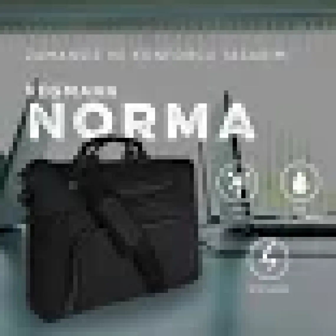 Vegmann Norma 17-17,3 Inç Dizüstü Bilgisayar Uyumlu Siyah Evrak ve Laptop Çantası