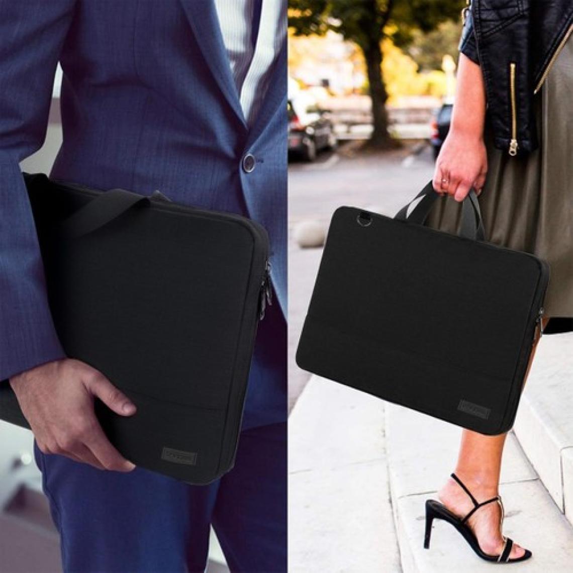 D'vers 14-15.6-16.1-16.9 Inç Organizer Siyah Unisex El, Omuz, Bilgisayar, Notebook, Laptop Çantası