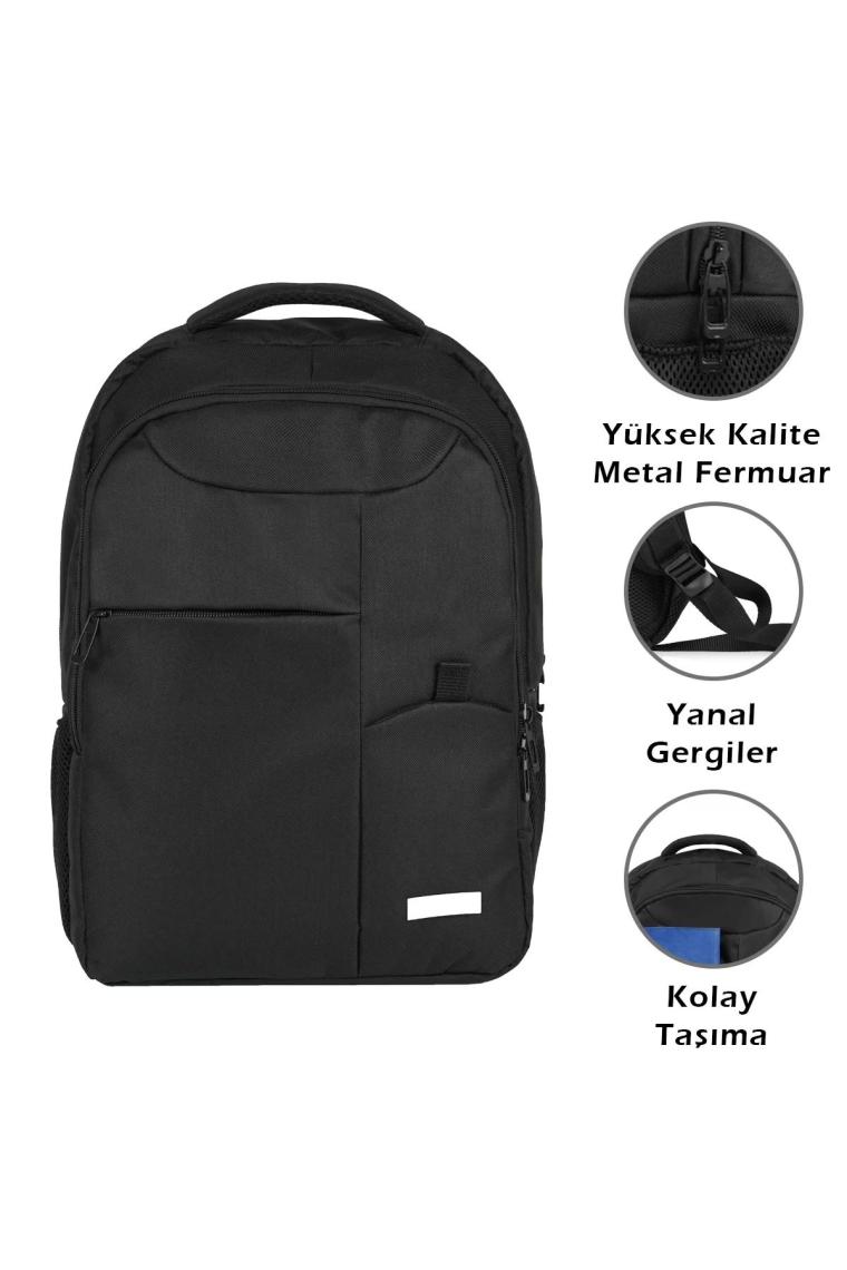 Vegmann Tucana 15,6 Inç Dizüstü Bilgisayar Uyumlu Siyah Laptop Sırt Çantası
