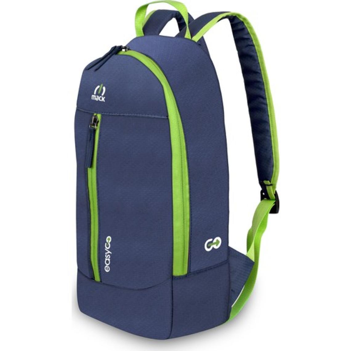 Mack Easy Go Day Pack 13-14”  Lacivert-Yeşil Seyahat ve Laptop Çantası MCC-3001
