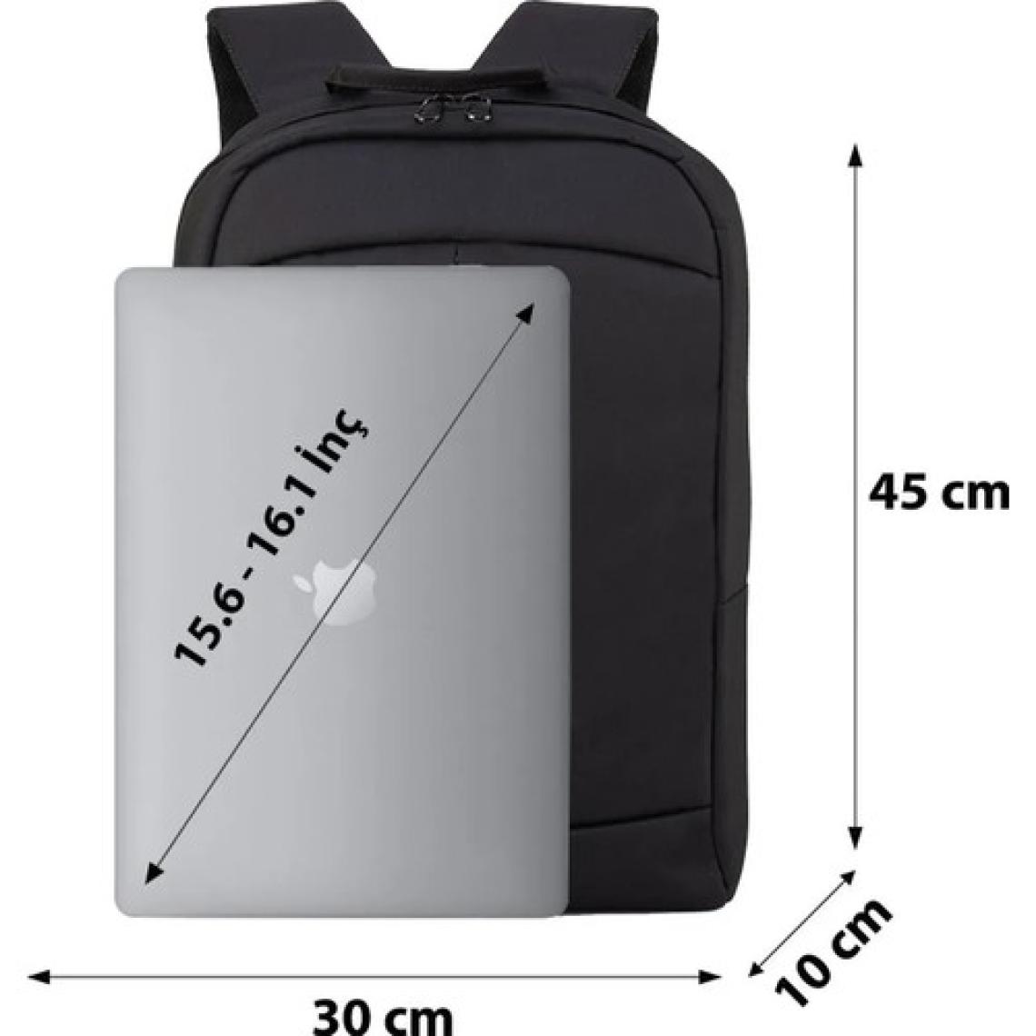 Beutel S480 15.6" - 16.1" Siyah Laptop Notebook Bilgisayar Sırt Çantası
