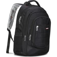 Classone BP-L200  Palermo Serisi WTXpro Su Geçirmez Kumaş  15,6" Uyumlu   Laptop, Notebook Çantası -Siyah