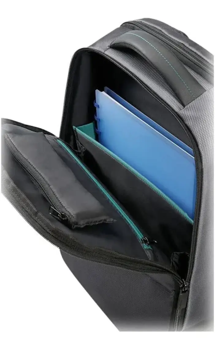Samsonite Qibyte 17.3" Antrasit Sırt Notebook Çantası 16N-09-006