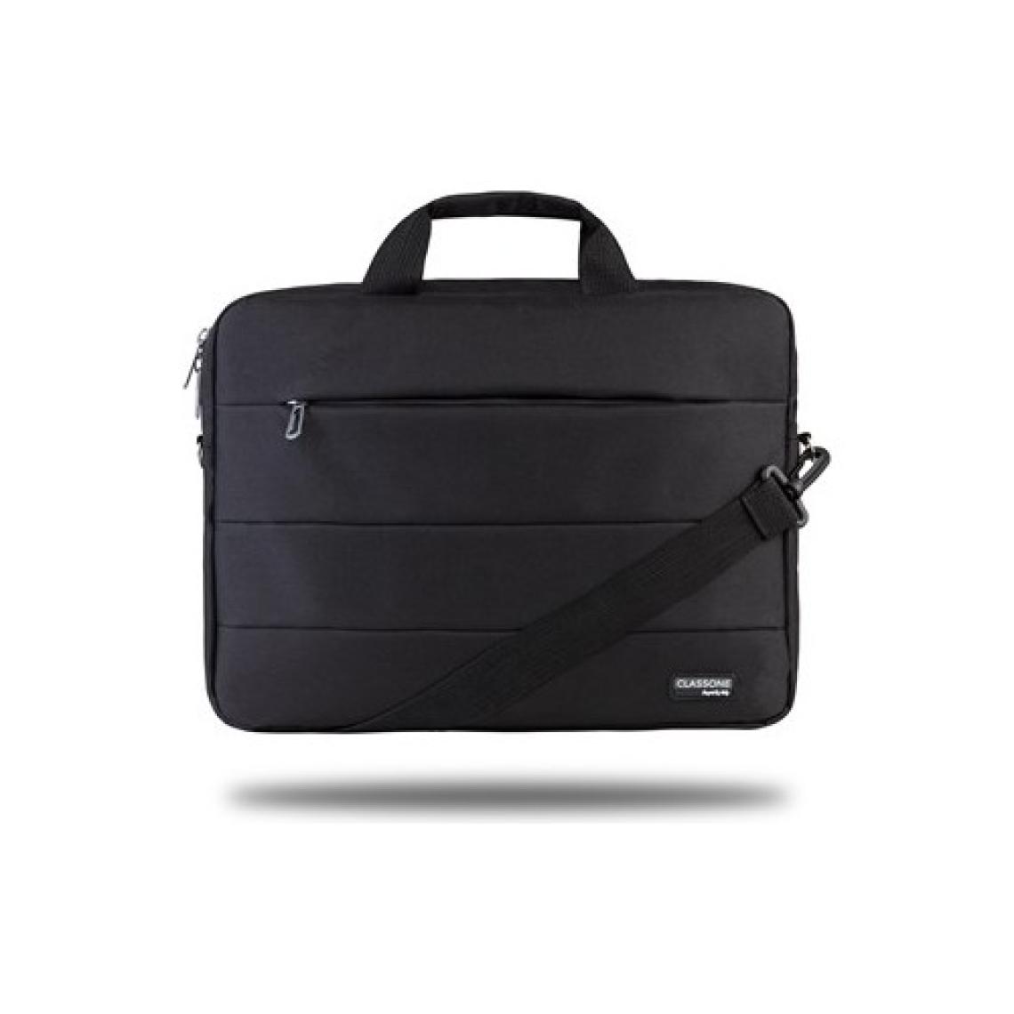 Classone TL2000 Romeo Serisi WTXpro Su Geçirmez Kumaş 15.6" Notebook, Laptop ,El Çantası- Siyah